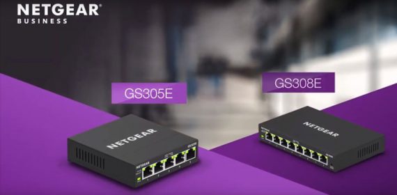 NETGEAR GS305E、GS308E 簡易網管交換器