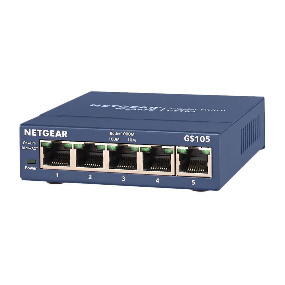 NETGEAR-GS105-無網管交換器