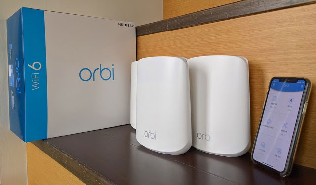 NETGEAR,Orbi,RBK353,WiFi6,AX1800,Mesh推薦,WiFi6路由器開箱