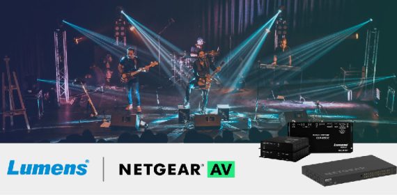 Lumens攜手NETGEAR發表高效專業影音設備網路解決方案