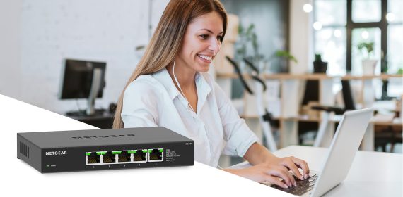 NETGEAR 2.5G小埠數Multi-Giga 交換器！