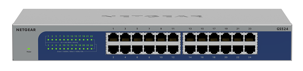 NETGEAR-GS524-無網管交換器