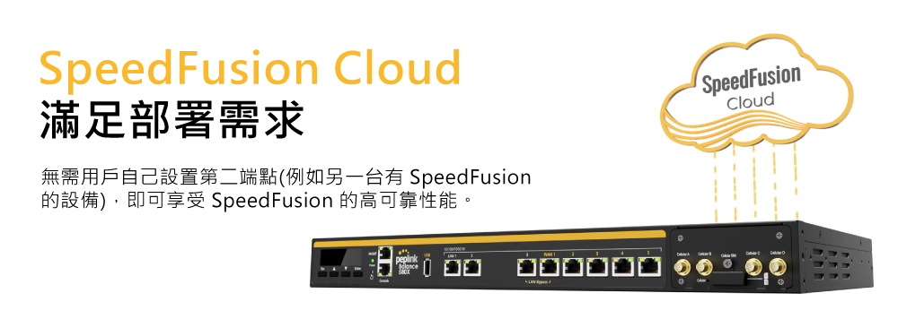 SpeedFusion Cloud